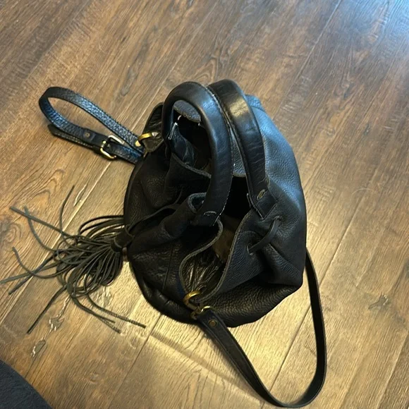 Madewell Austin Leather bucket handbag - Picture 5 of 9